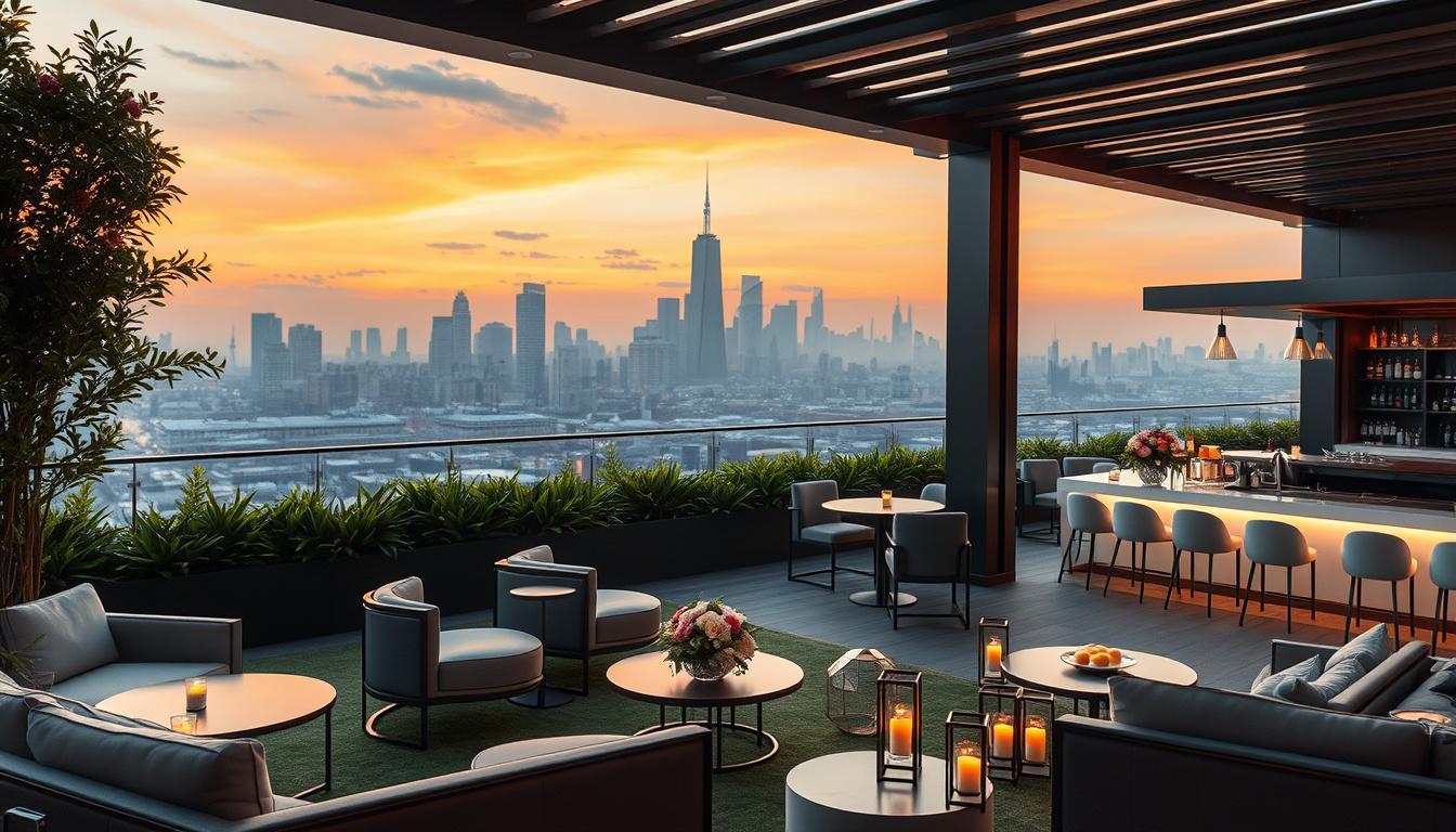 Como montar uma área externa premium para eventos corporativos